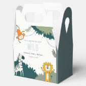 Baby shower van wilde tropische Oerwouden Bedankdoosjes (Geopend)