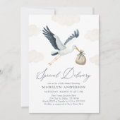 Baby shower van winkel kaart (Voorkant)