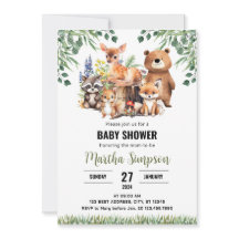 Baby shower van Woodland | Bosdieren
