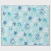 Baby shower van zeeen schildpadden onder het Zee Cadeaupapier (Vlak)