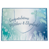 Baby shower van zeeen schildpadden onder het Zee Groot Cadeauzakje (Voorkant)