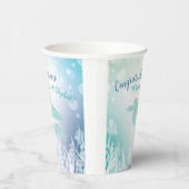 Baby shower van zeeen schildpadden onder het Zee Papieren Bekers (Rechts)