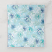 Baby shower van zeeen schildpadden onder het Zee Plaatskaartje (Binnenkant ongevouwen)