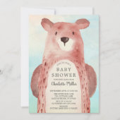 Baby shower van zoete Beren jongens Kaart (Voorkant)