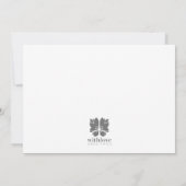 Baby shower van zoete honing kaart (Achterkant)