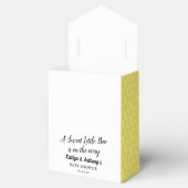 Baby shower van zoete kleine honingbijen bedankdoosjes (Geopend)