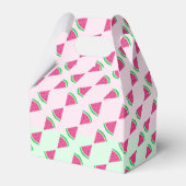 Baby shower van zoete watermeloenen bedankdoosjes (Achterkant)