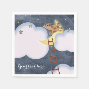 Baby Shower Verhaalboek Nursery Rhyme Aangepast Fe Servetten
