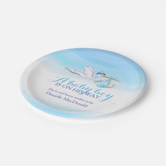 Baby shower verhalenleverder, baby bord (Gekanteld)