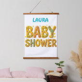 Baby shower verrassing hangend wandkleed (Slaapkamer)