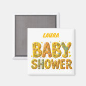 Baby shower verrassing magneet (Voorkant / Achterkant)