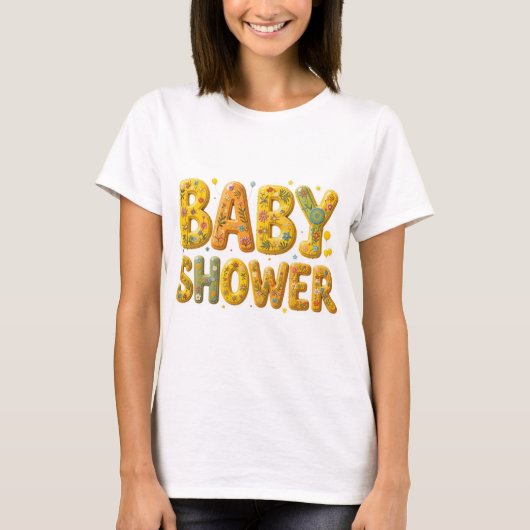 Baby shower verrassing t-shirt (Voorkant)