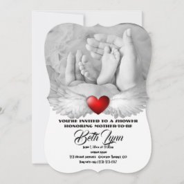 Baby Shower Verwacht Feest Bestemming's Bestemming Kaart
