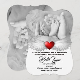Baby Shower Verwacht Feest Bestemming's Bestemming Kaart