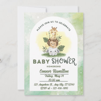 baby shower verzamelkaart kaart