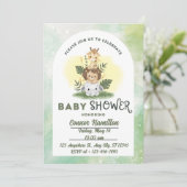 baby shower verzamelkaart kaart (Staand voorkant)