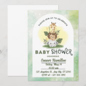 baby shower verzamelkaart kaart (Voorkant / Achterkant)