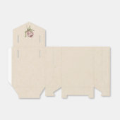 Baby shower Vierbox Bedankdoosjes (Uitgevouwen)