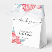 Baby shower Vierbox Bedankdoosjes (Voorkant Zijde)