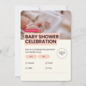 Baby shower vieren 🎉👶 kaart (Voorkant)