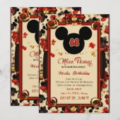 Baby shower vieren kaart (Voorkant / Achterkant)