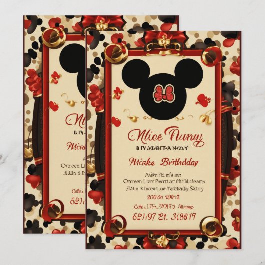 Baby shower vieren kaart (Voorkant / Achterkant)