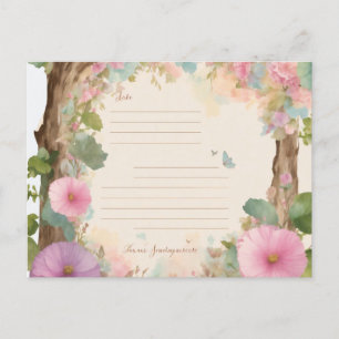 Baby shower vieren uitnodiging briefkaart