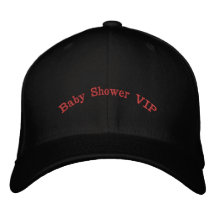Baby Shower VIP Voorkant M Initiaal Achterkant Zwa