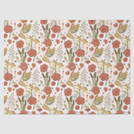 Baby Shower | Vlinders & Bloesems Poetische Bloeme Tissuepapier