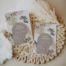 Baby shower voor afdrukken van luipaard