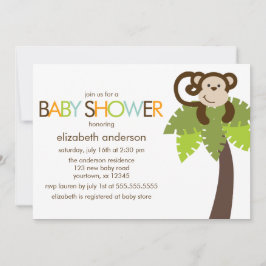 Baby shower voor afspeelsleutels kaart