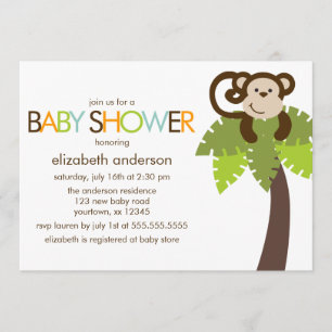 Baby shower voor afspeelsleutels kaart