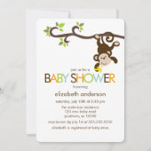 Baby shower voor afspeelsleutels kaart (Voorkant)