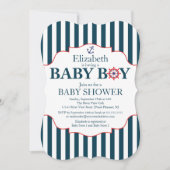 Baby shower voor ankerbons kaart (Voorkant)