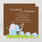 Baby shower voor Baby en mamma's Kaart (Voorkant / Achterkant)