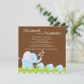 Baby shower voor Baby en mamma's Kaart (Staand voorkant)