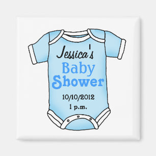 Baby shower voor babyjongen magneet