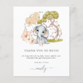 Baby shower voor begrotingsuitvoering - Hartelijk (Voorkant)