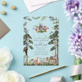 Baby shower voor betoverende bosbossen acryl uitnodigingen (Insitu (Huwelijk))