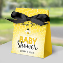 Baby shower voor bijenthema's