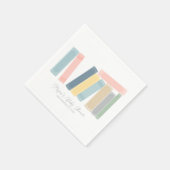 Baby shower voor boeken servet (Hoek)