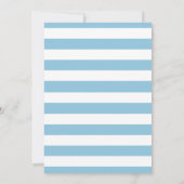 Baby shower voor bootbootjongen kaart (Achterkant)