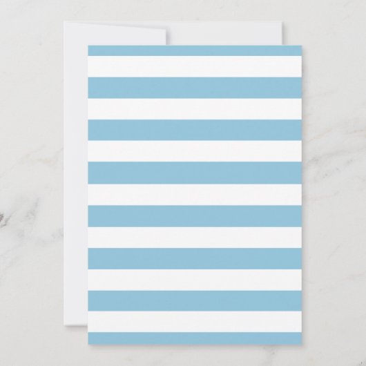 Baby shower voor bootbootjongen kaart (Achterkant)