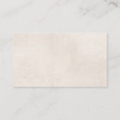  Baby shower voor botanische boekaanvraag Informatiekaartje (Achterkant)