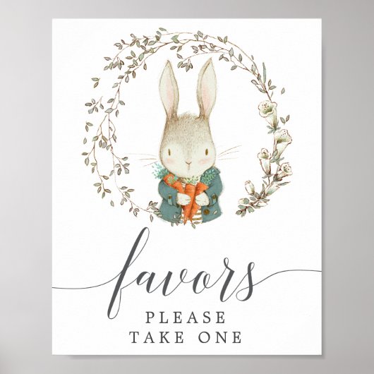  Baby shower voor botanische doeleinden Poster (Voorkant)