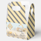 Baby shower voor bouwafval bedankdoosjes (Geopend)
