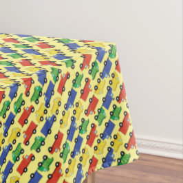 Baby shower voor bouwafval tafelkleed