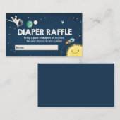 Baby shower voor buitengebruik informatiekaartje (Voorkant / Achterkant)