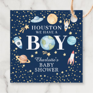 Baby shower voor buitenruimte Label voor voordeur