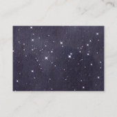 Baby shower voor buitenruimtectoren - Draagtas met Informatiekaartje (Achterkant)